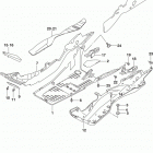 AN400A,ZA Rear leg shield