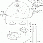 GSX1300R A Fuel tank (gsx1300ral6 e28)