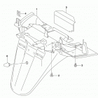 UH200 A Rear fender (uh200al6 p33)