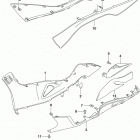 AN400A,ZA Side leg shield (an400al6 e33)