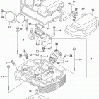 VZ1500 Головка цилиндров (передняя)
