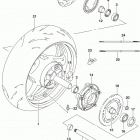 GSX1300R A Rear wheel (gsx1300ral6 e28)