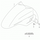 AN400A,ZA Front fender (an400al6 e33)