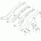 VL1500B Рама задняя часть
