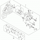 GSX S750 Rear caliper (gsx-s750al5 e28)