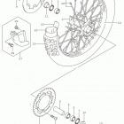 DR Z400S Переднее колесо