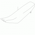 RM Z450 Сиденье