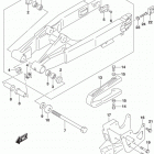 RM85 Rear swingingarm (rm85ll5 p28)