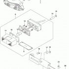 GSX R750 Rear combination lamp (gsx-r750l5 e33)