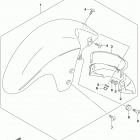 GSX1300R A Front fender (gsx1300ral5 e28)