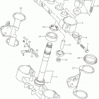 DR Z400SM Траверса нижняя