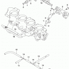 GSX1300R A Throttle body hose  /  joint (gsx1300ral5 e03)