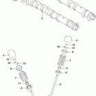 GSX R600 Распределительный вал  /  клапана