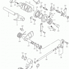 LS650 S40 Механизм  переключения передач