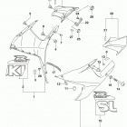GSX R750 Side cowling (ysf)