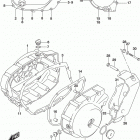 VL800,B,T Crankcase cover (vl800tl5 e28)