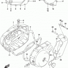 VL800,B,T Crankcase cover (vl800bl5 e28)