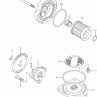 DR Z125,L Масляный насос