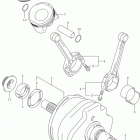 VL1500B Коленвал