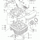 LS650 S40 Головка цилиндров