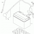 GSX S750 Battery (gsx-s750l5 e03)