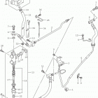 VL1500B Задний торм цилиндр