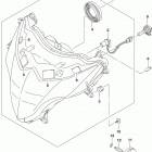 GSX R1000 Headlamp (gsx-r1000l5 e28)