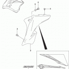 DR Z70 Fuel tank cover