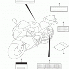 GSX R750 Label (gsx-r750l5 e03)