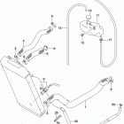 VL800,B,T Radiator hose (vl800bl5 e28)