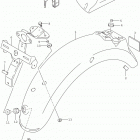 TU250X Задний бампер