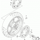 SFV650,A Front wheel (sfv650al5 e33)