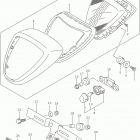 VL1500B Задний фонарь