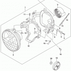 VL800,B,T Headlamp (vl800tl5 e28)