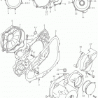 DR Z400S Боковые крышки