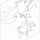 GSX R1000 Seat tail box (optional)