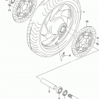 VZ1500 Переднее колесо