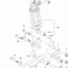GSX R750 Rear cushion lever (gsx-r750l5 e33)