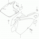 DR Z400SM Frame cover (dr-z400sml5 e33)