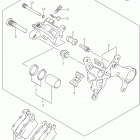 RM Z250 Задний суппорт