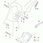 RM85 Rear fender (rm85l5 p03)