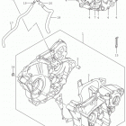 RM Z450 Картер двигателя