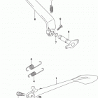 VZ1500 Подножка