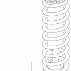 DR Z125,L Rear shock absorber (dr-z125l5 e28)
