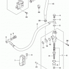SFV650,A Rear master cylinder (sfv650l5 e33)