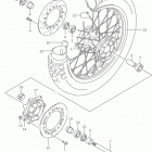 DR650SE Переднее колесо