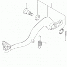RM Z450 Педаль тормоза