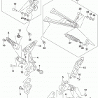 GSX R1000 Подножки