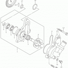 DR Z400SM Водяной насос