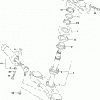 GSX1300R A Траверса нижняя